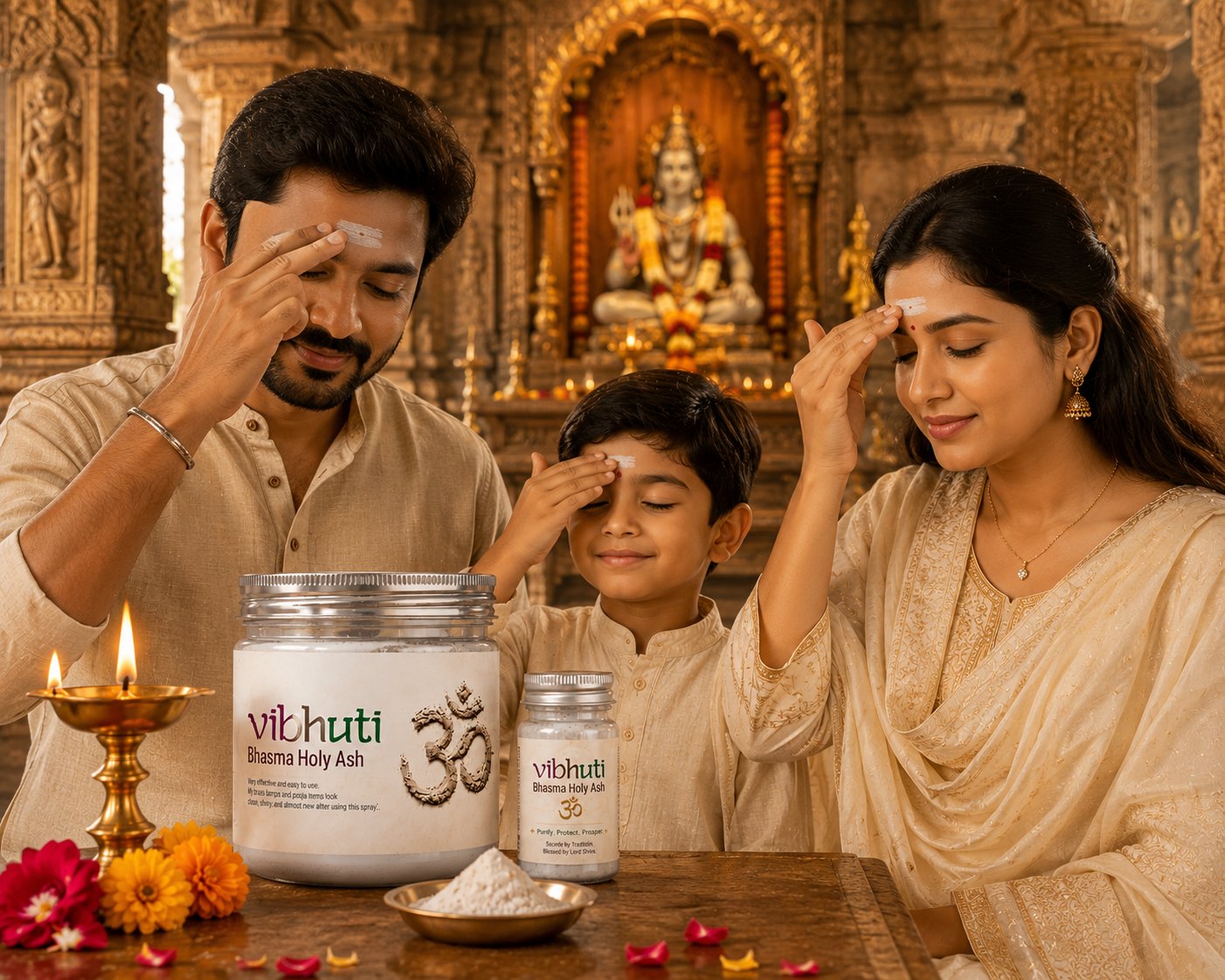 Vibhuti for Pooja and Tilak